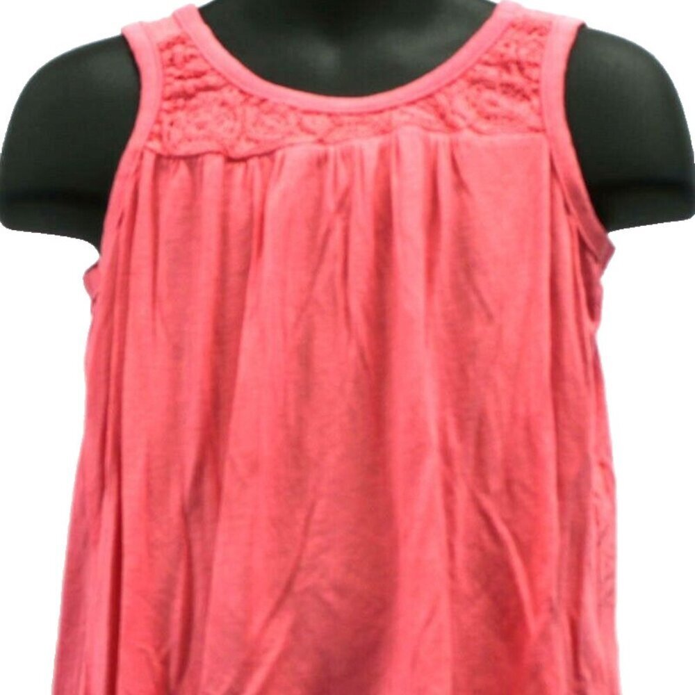 Pink Lemonade Girls size 5 Adorable Peach Lace Pullover Top Shirt 5